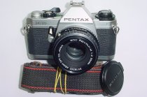 Pentax MG 35mm SLR Film Manual Camera with Pentax-M 50mm F/2 smc Lens