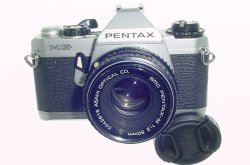 Pentax MG 35mm SLR Film Manual Camera with Pentax-M 50mm F/2 smc Lens