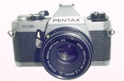Pentax MG 35mm SLR Film Manual Camera with Pentax-M 50mm F/2 smc Lens