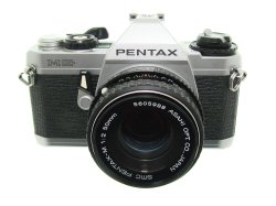 Pentax MG 35mm SLR Film Manual Camera with Pentax-M 50mm F/2 smc Lens