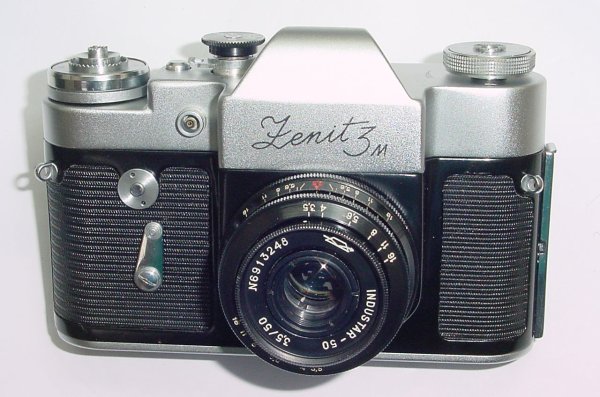 Zenit 3M 35mm Film SLR Camera with Industar - 50 3.5/50 Lens