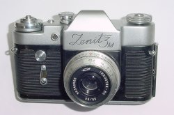 Zenit 3M 35mm Film SLR Camera with Industar - 50 3.5/50 Lens