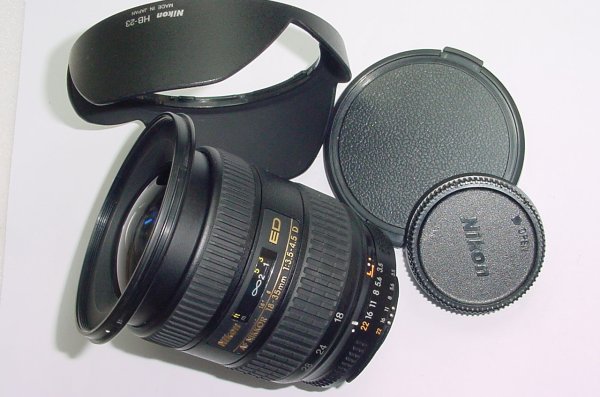 Nikon 18-35mm F/3.5-4.5 D ED AF Nikkor Zoom Lens