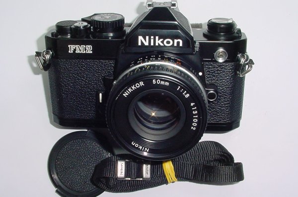 Nikon FM2N 35mm Film SLR Manual Camera + Nikon 50/1.8 NIKKOR AIs Lens