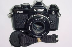 Nikon FM2N 35mm Film SLR Manual Camera + Nikon 50/1.8 NIKKOR AIs Lens