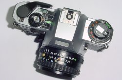 Pentax Super Program 35mm SLR Film Camera + Pentax-A 50mm f/1.7 smc Lens