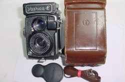 Yashica-E YE 120 Film 6x6 Medium Format Camera with Yashinon 80/3.5 Lens