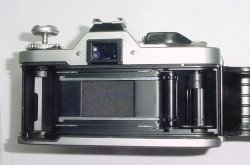 Canon AV-1 35mm Film SLR Manual Camera with Canon 50mm F/2 FD Lens Excellent