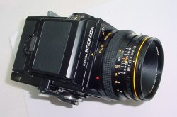 Zenza Bronica SQ-A 6x6 with Zenzanon S 80/2.8 WLF 120 SQ Film Back