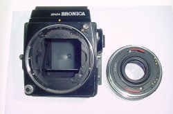 Zenza Bronica SQ-A 6x6 with Zenzanon S 80/2.8 WLF 120 SQ Film Back