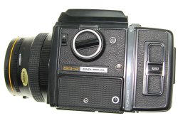Zenza Bronica SQ-A 6x6 with Zenzanon S 80/2.8 WLF 120 SQ Film Back