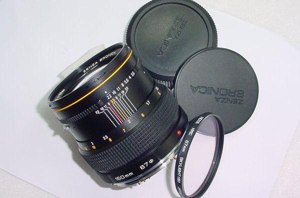 Zenza Bronica Zenzanon-S 150mm f/3.5 Medium Format Camera Lens - SQ series