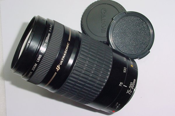 Canon 75-300mm F/4-5.6 USM EF Auto Focus Zoom Lens