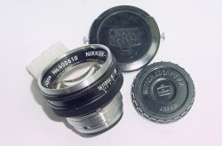 Nikon 5 cm f/1.4 Nippon Kogaku Japan Nikkor-S Standard Lens For S Mount