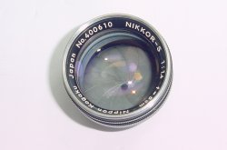 Nikon 5 cm f/1.4 Nippon Kogaku Japan Nikkor-S Standard Lens For S Mount