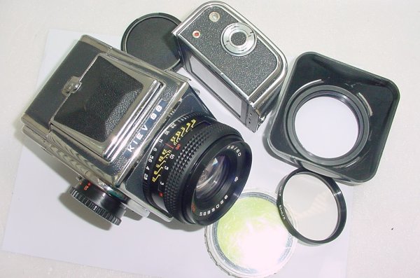 KIEV 88 120 Film Medium Format Manual Camera + 80/2.8 MC VOLNA-3 Lens Kit
