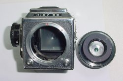 KIEV 88 120 Film Medium Format Manual Camera + 80/2.8 MC VOLNA-3 Lens Kit