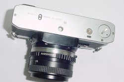 Olympus OM10 35mm Film SLR Manual Camera + Miranda 28/2.8 MC Wide Angle Lens