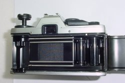 Olympus OM10 35mm Film SLR Manual Camera + Miranda 28/2.8 MC Wide Angle Lens