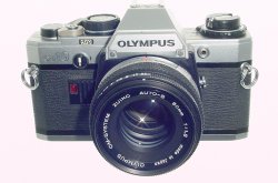 Olympus OM10 35mm Film SLR Manual Camera with Olympus 50/1.8 Zuiko Lens