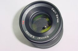 Contax Sonnar 100mm F3.5 MM T* Carl Zeiss Manual Focus Portrait Lens