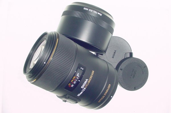 Sigma 105mm F/2.8 DG EX MACRO HSM OS Auto & Manual Focus Lens For Nikon AF
