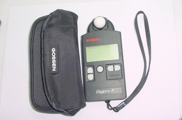Gossen Digipro F Digital LCD Light / Exposure Meter