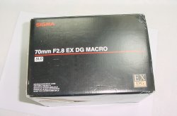 Sigma 70mm F/2.8 DG Macro Lens for Canon EF Mount