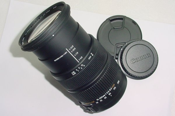 Sigma 18-200mm f/3.5-6.3 DC OS HSM AF Zoom Lens For Canon EF