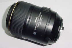 Nikon 105mm F/2.8G ED N AF-S Micro Nikkor Lens