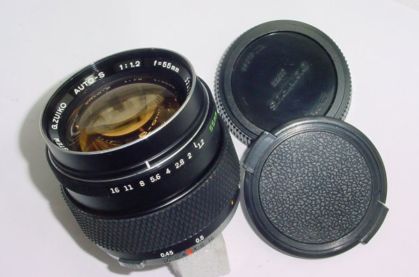 Olympus 55mm F/1.2 G.Zuiko Auto-S OM-System Manual Focus Standard Lens
