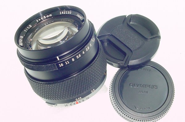 Olympus 55mm F/1.2 G.Zuiko Auto-S OM-System Manual Focus Standard Lens