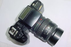 Pentax SF7 35mm Film SLR Camera + Pentax-F 28-80mm f3.5-4.5 Zoom Lens
