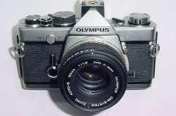Olympus OM-2 MD 35mm Film SLR Manual Camera with Olympus 50mm F/1.8 Zuiko Lens