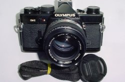 Olympus OM-2 MD 35mm Film SLR Manual Camera with Olympus 50mm F/1.8 Zuiko Lens