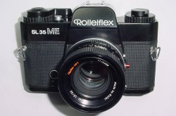Rolleiflex SL 35 ME 35mm Film SLR Camera + Planar 50/1.8 Rollei-HFT Lens