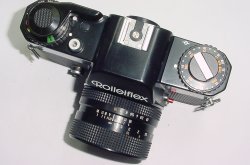 Rolleiflex SL 35 ME 35mm Film SLR Camera + Planar 50/1.8 Rollei-HFT Lens