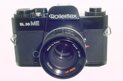 Rolleiflex SL 35 ME 35mm Film SLR Camera + Planar 50/1.8 Rollei-HFT Lens