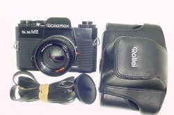 Rolleiflex SL 35 ME 35mm Film SLR Camera + Planar 50/1.8 Rollei-HFT Lens
