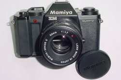 Mamiya ZM QUARTZ 35mm Film SLR Camera with 50mm F/1.7 Lens