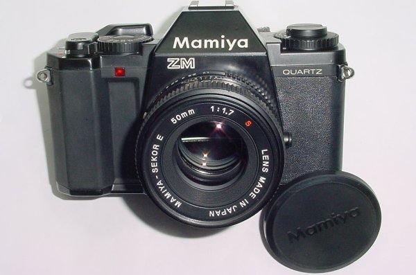 Mamiya ZM QUARTZ 35mm Film SLR Camera with 50mm F/1.7 Lens