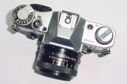 Canon AE-1 35mm Film Manual SLR Camera + Canon 50/1.8 FD Lens