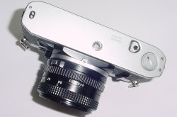 Canon AE-1 35mm Film Manual SLR Camera + Canon 50/1.8 FD Lens
