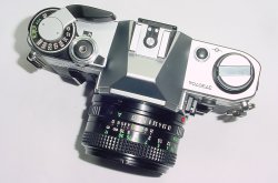 Canon AE-1 35mm Film Manual SLR Camera + Canon 50/1.8 FD Lens