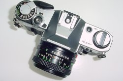 Canon AE-1 35mm Film Manual SLR Camera + Canon 50/1.8 FD Lens