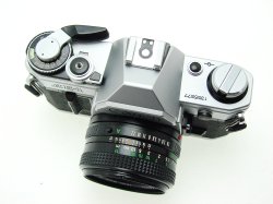 Canon AE-1 35mm Film Manual SLR Camera + Canon 50/1.8 FD Lens