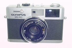 OLYMPUS 35 RC Rangefinder 35mm Film Camera with 42mm F/2.8 E.Zuiko Lens