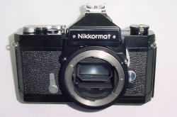 Nikon Nikkormat FTN 35mm Film SLR Manual Camera Body in Black