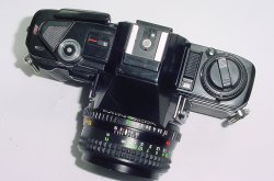 Minolta X-300 35mm Film SLR Manual Camera with Minolta 50mm F/1.7 Lens in Black