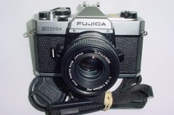 Fujica STX-1N 35mm SLR Film Camera with X-Fujinon 50mm f/1.9 FM Lens